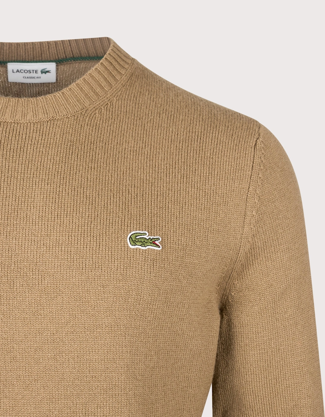 Classic Fit Wool Crewneck Jumper