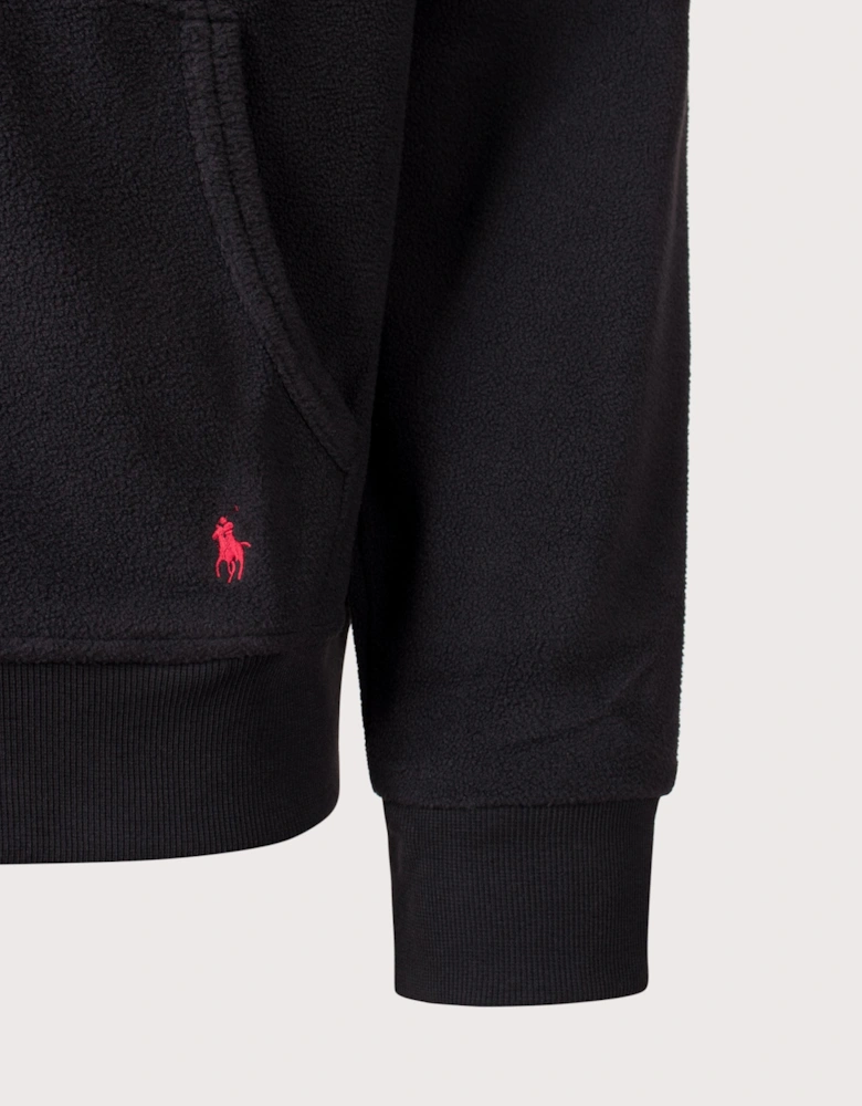 Regular Fit Zip Through Polar Fleece