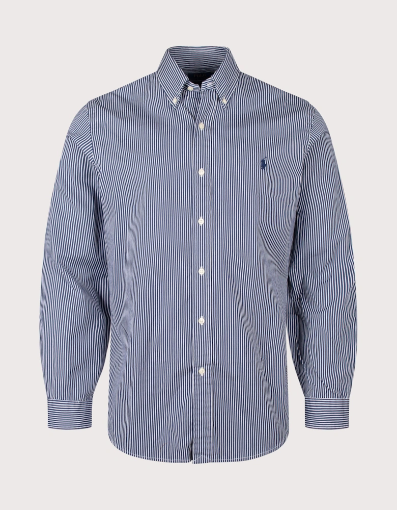 Custom Fit Poplin Shirt