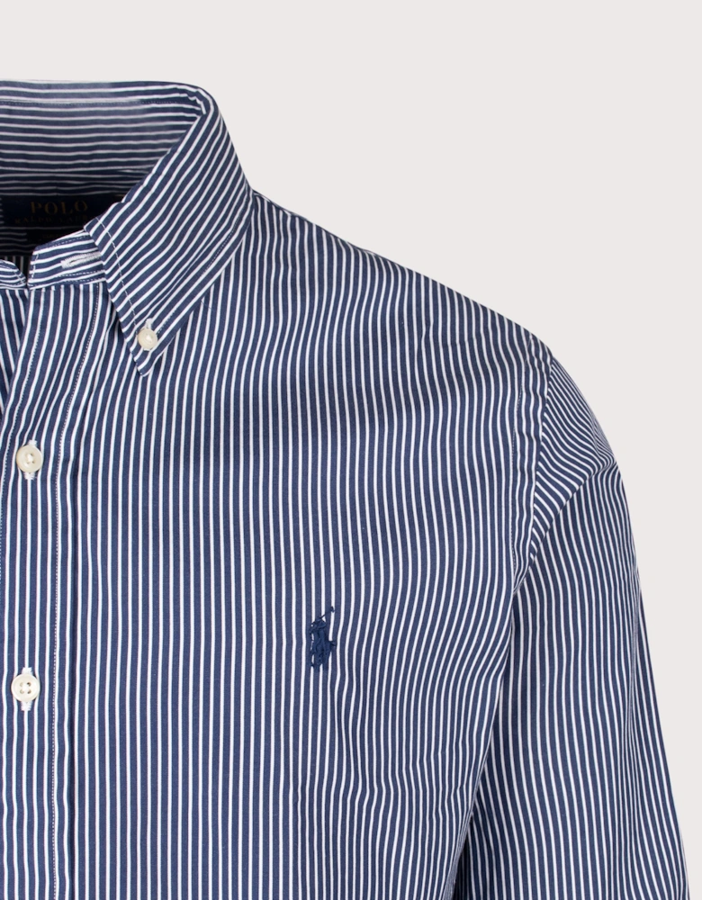 Custom Fit Poplin Shirt