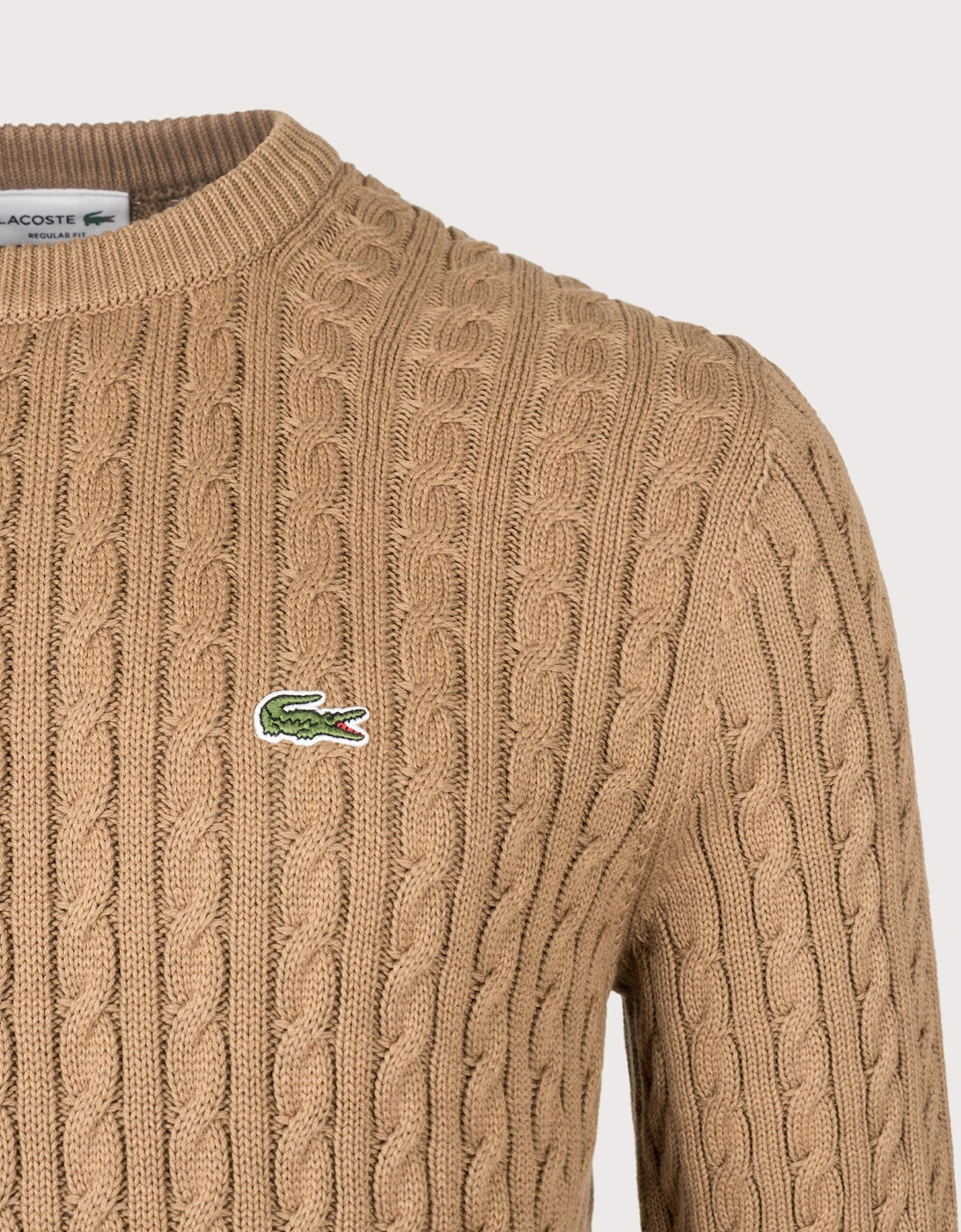 Regular Fit Cable Knitted Jumper