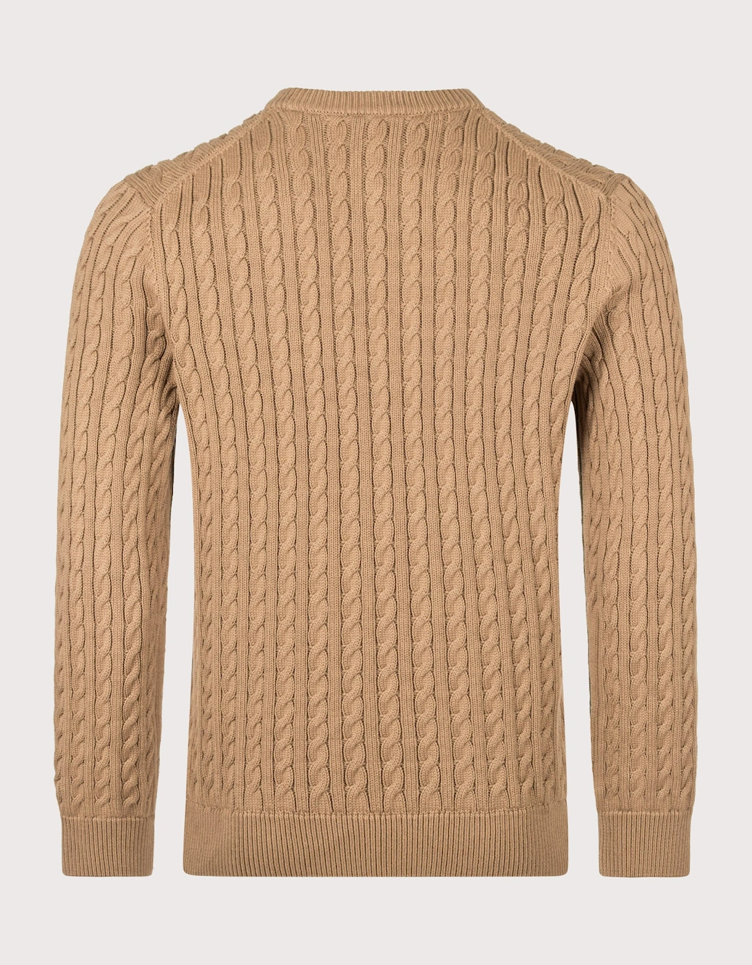 Regular Fit Cable Knitted Jumper