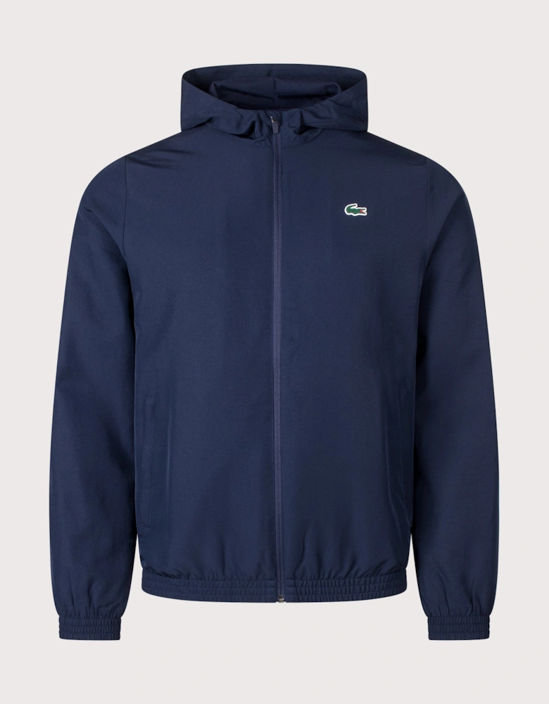 Regular Fit Water-Repellent Sport Track Jacket
