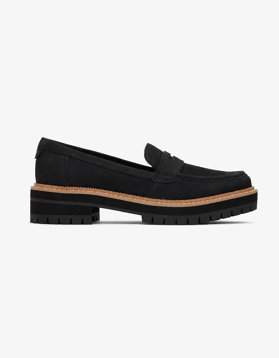 TOMS CARA Womens Loafer Shoes Black