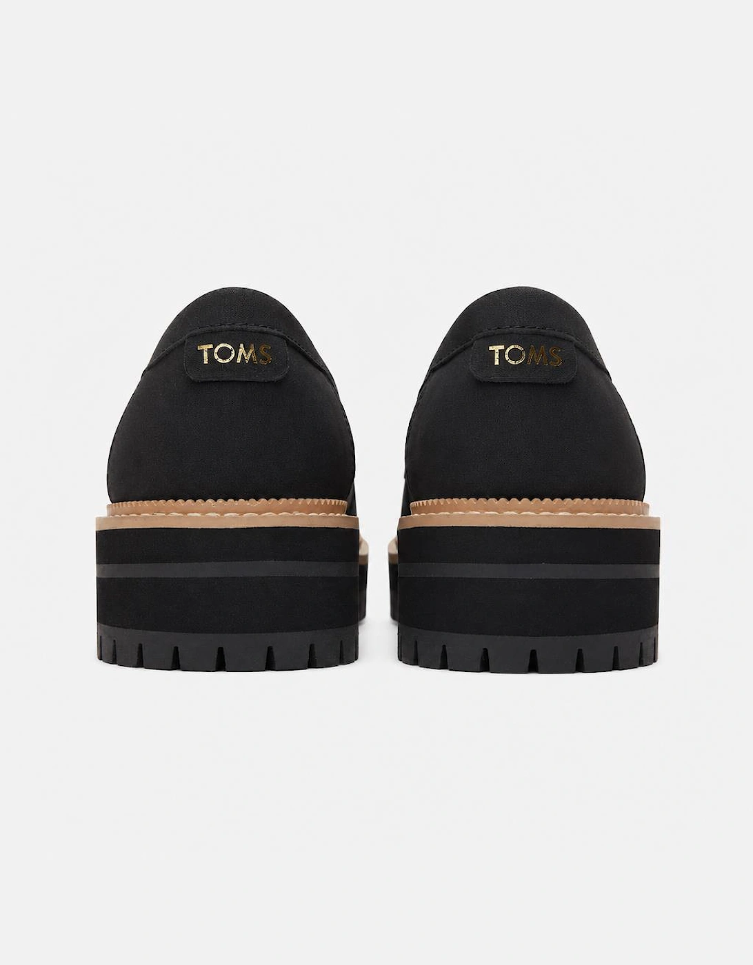 TOMS CARA Womens Loafer Shoes Black