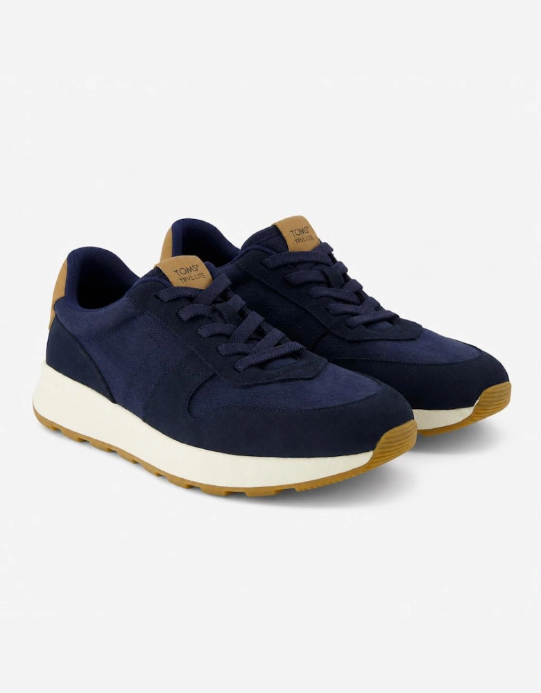 TOMS TRVL LITE RETRO Mens Casual Trainers Navy