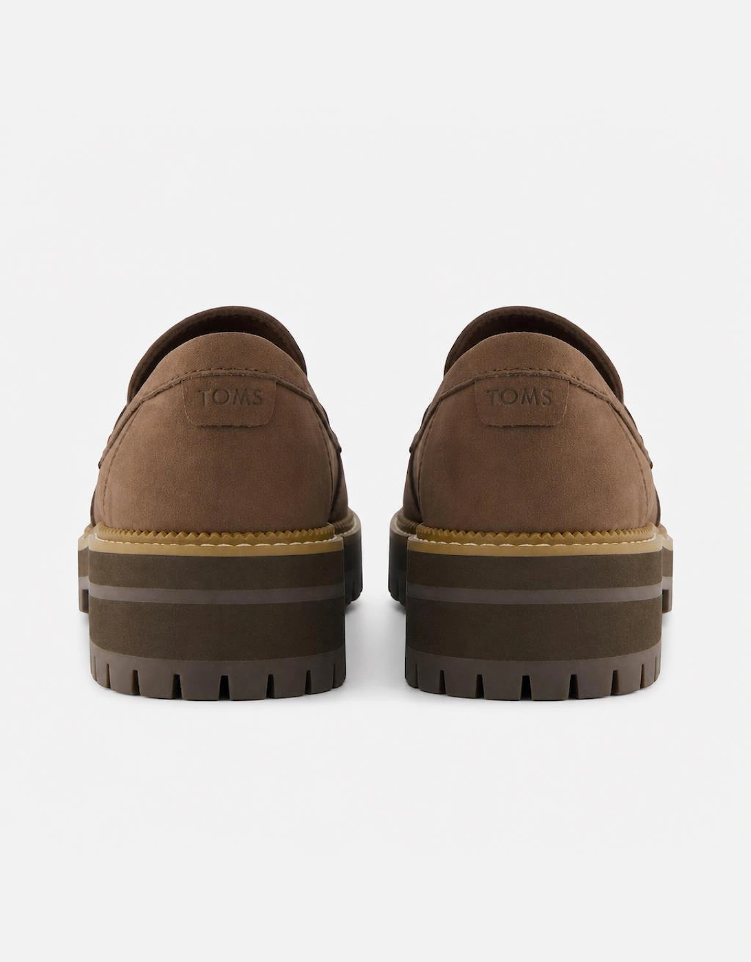 TOMS CARA Womens Loafer Shoes Dark Brown