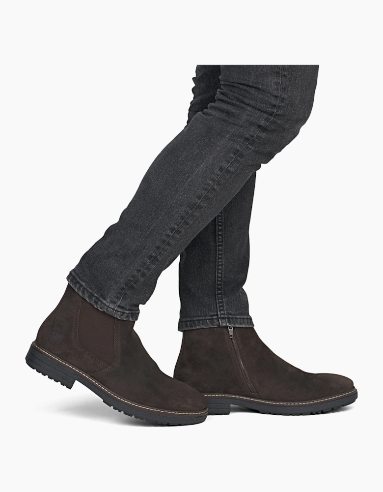 Rieker 33180 Mens Ankle Boots Chestnut