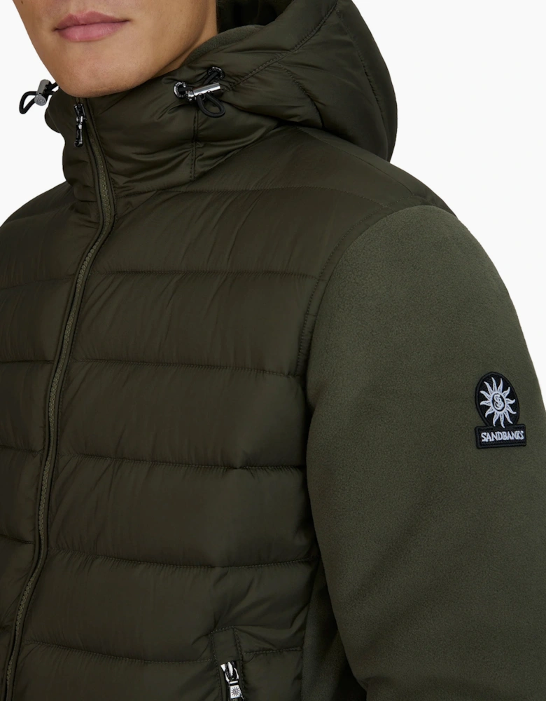 SANDBANKS OUTLANDER HYBRID JACKET KHAKI