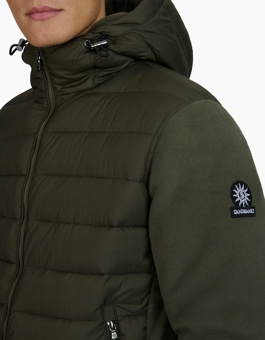 SANDBANKS OUTLANDER HYBRID JACKET KHAKI
