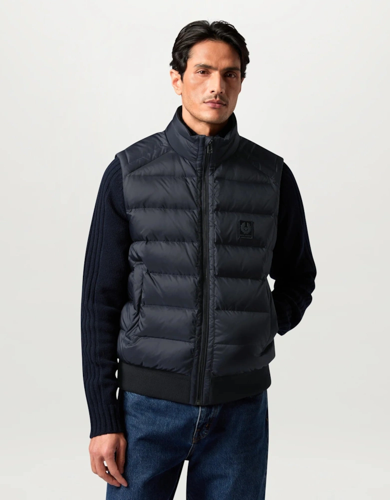 Belstaff Mens Compound Gilet - Dark Ink