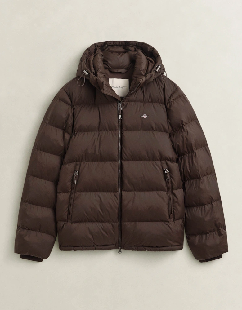 GANT Mens Active Cloud Jacket - 217 Black Brown