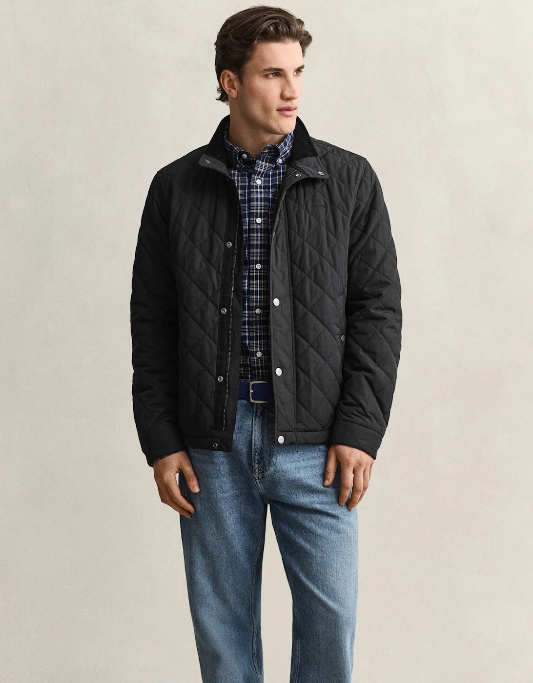 GANT Mens Quilted Jacket - 5 Black