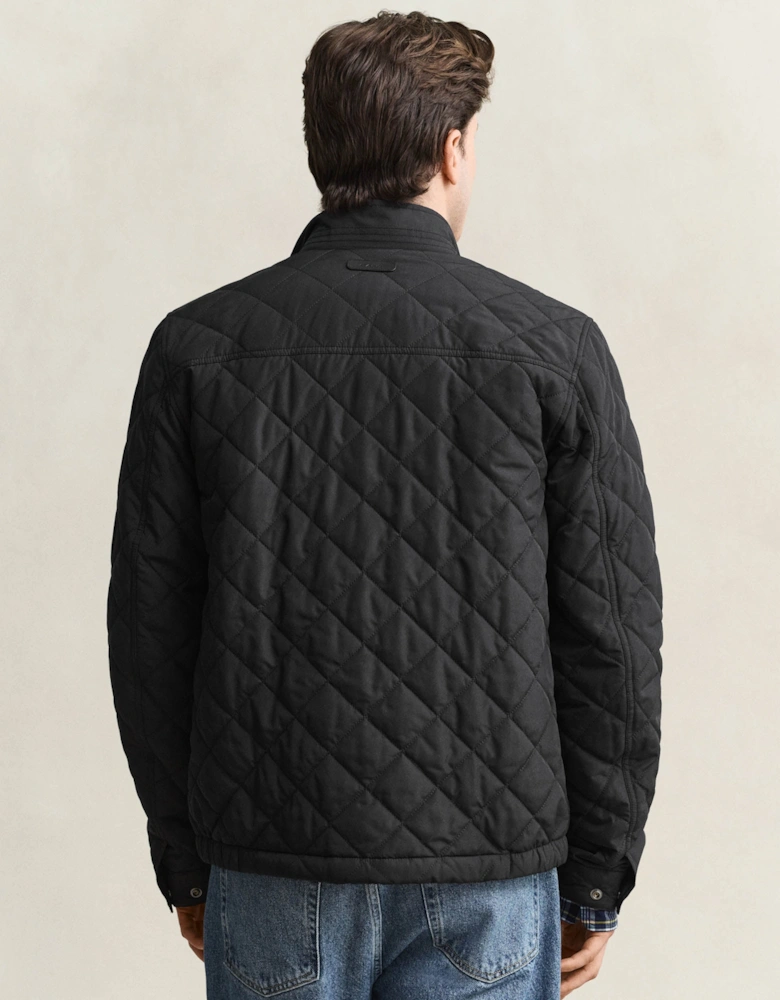 GANT Mens Quilted Jacket - 5 Black