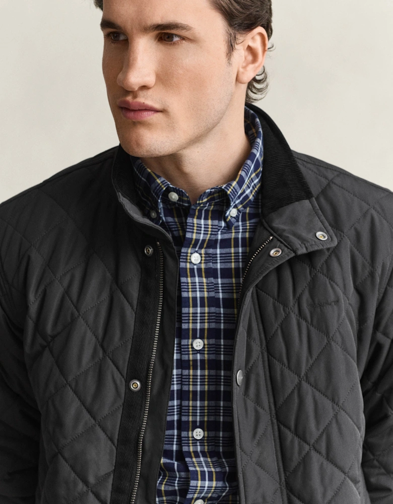 GANT Mens Quilted Jacket - 5 Black