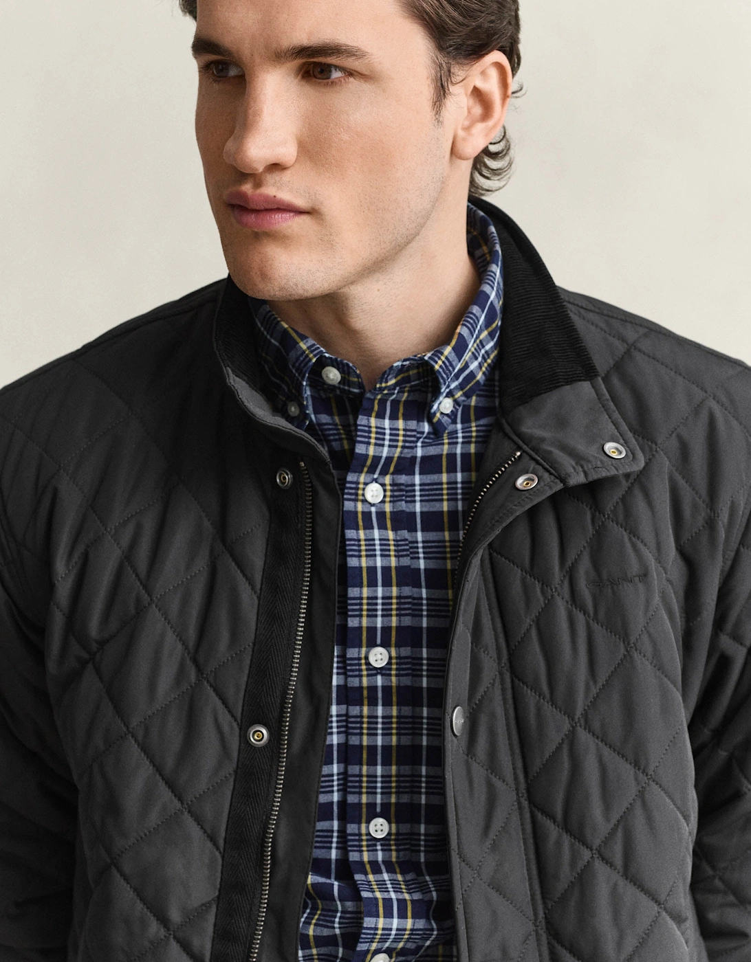 GANT Mens Quilted Jacket - 5 Black