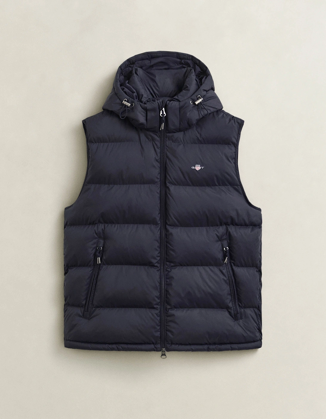 GANT Mens Active Cloud Vest - 433 Evening Blue
