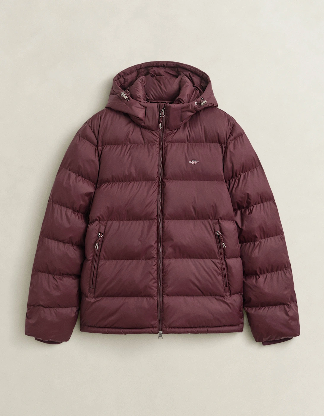 GANT Mens Active Cloud Jacket - 667 Darkened Wine