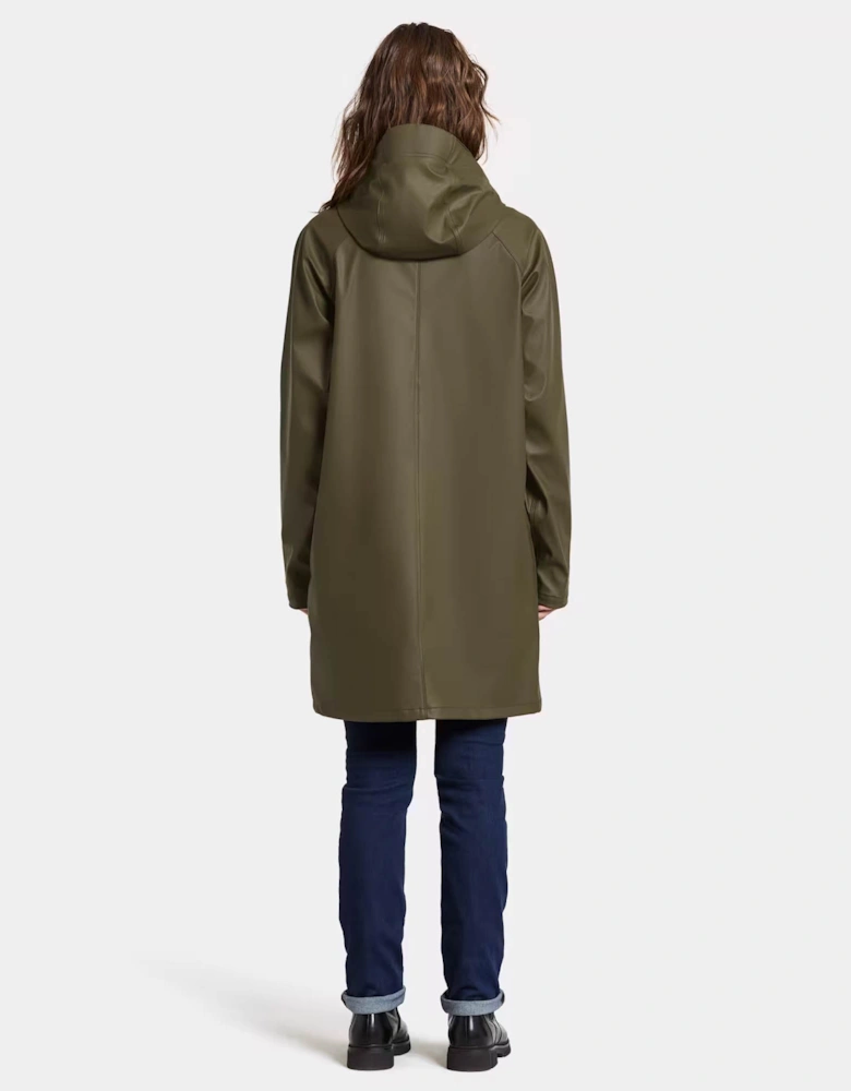 Didriksons Womens Elly Parka 6 - Fog Green 384