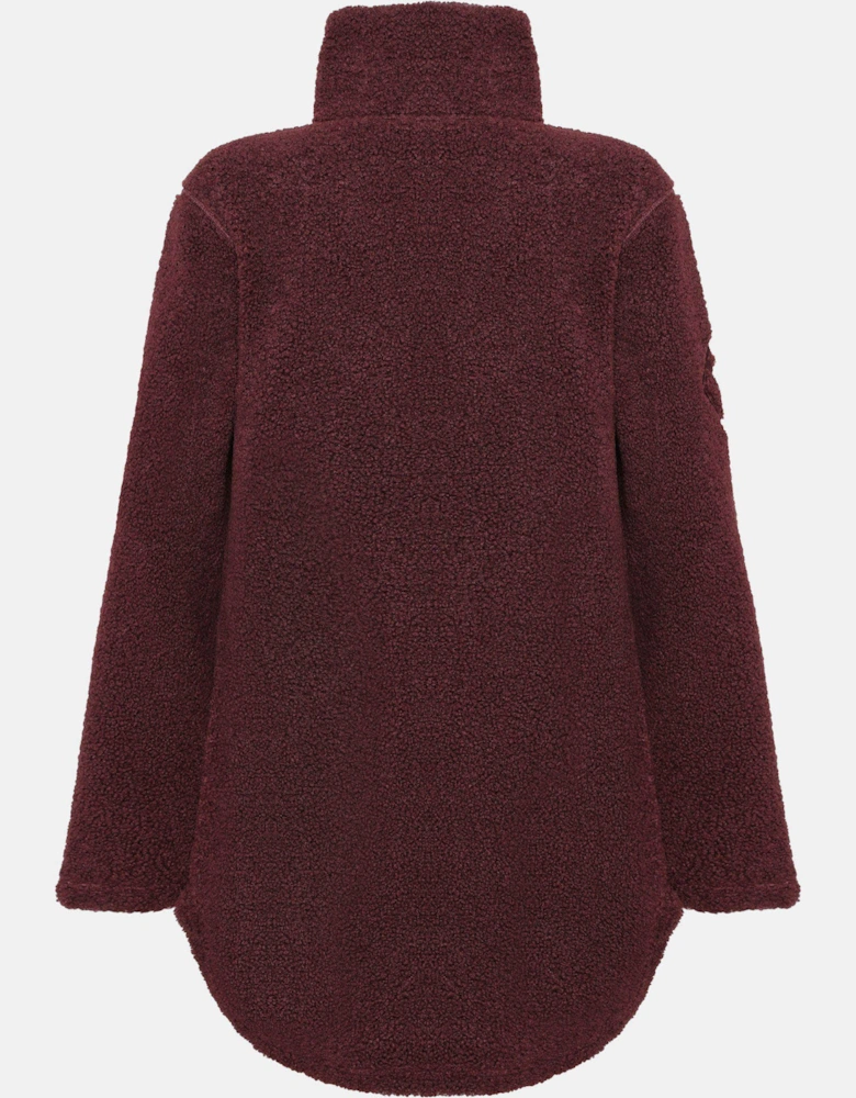 Didriksons Womens Umi Full Zip Fleece 4 - Old rust 147