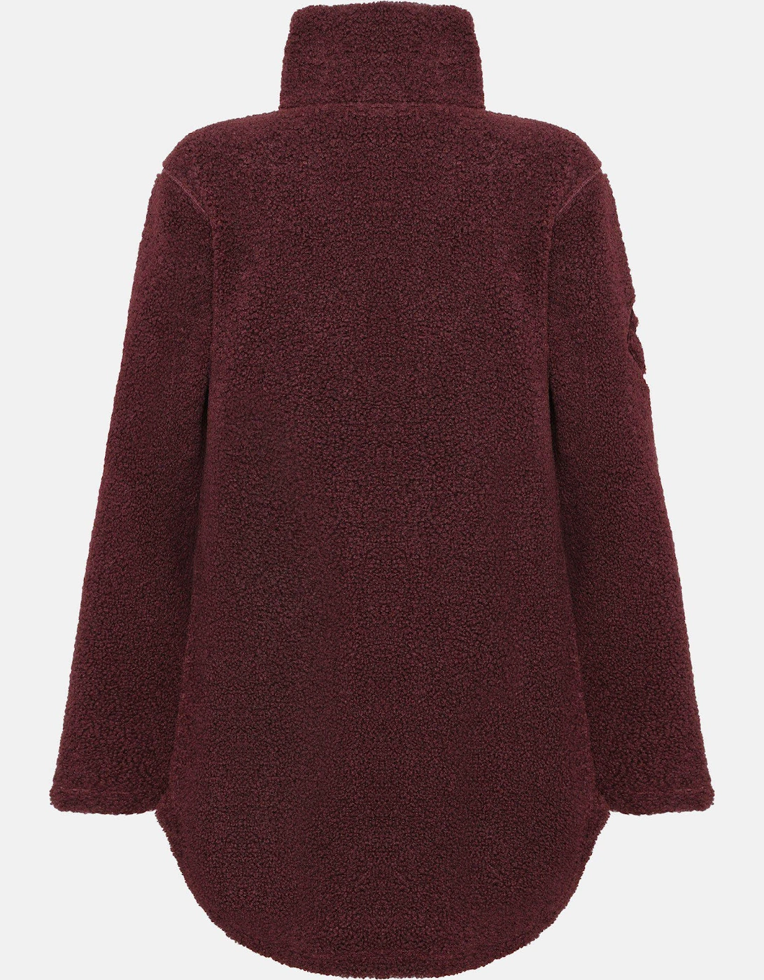 Didriksons Womens Umi Full Zip Fleece 4 - Old rust 147