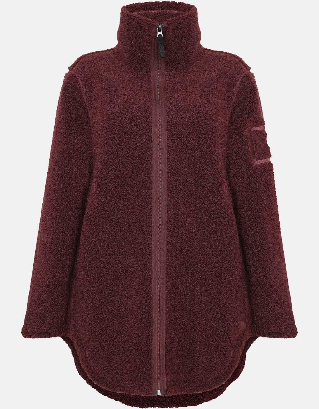 Didriksons Womens Umi Full Zip Fleece 4 - Old rust 147