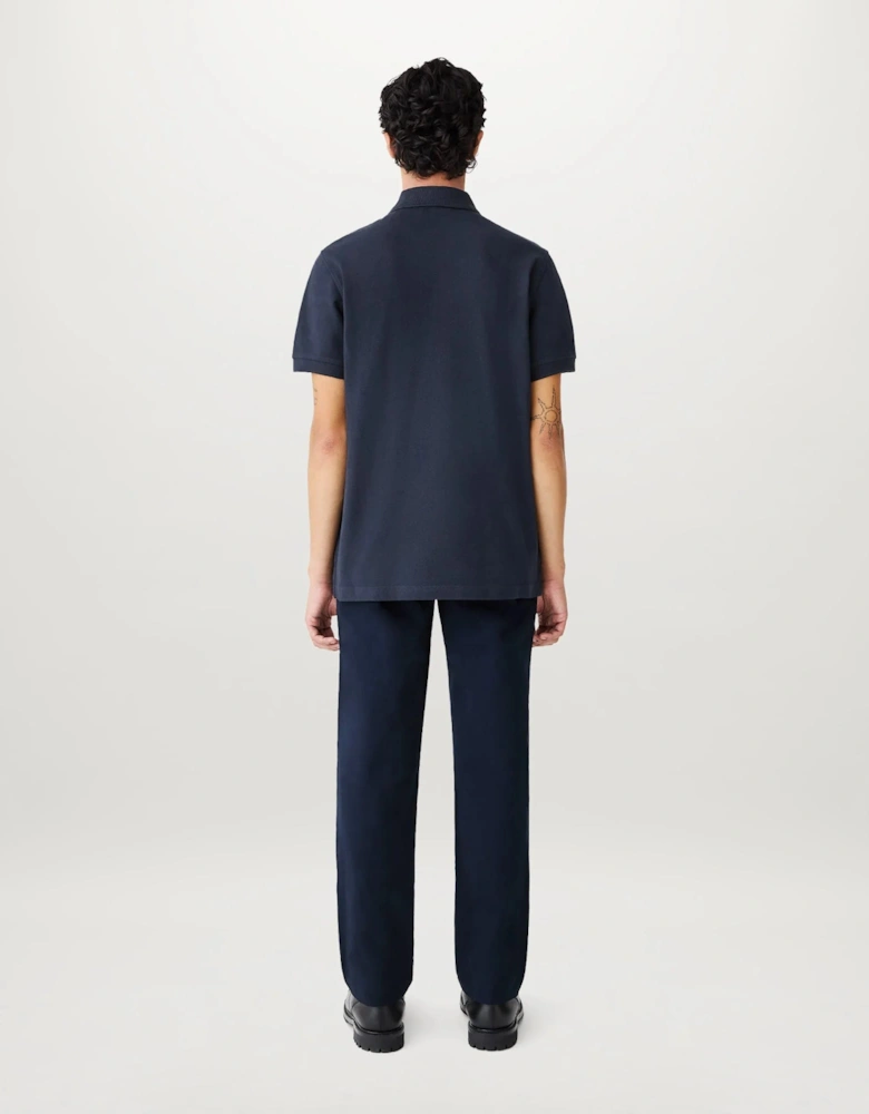 Belstaff Mens Logo Polo - Dark Ink