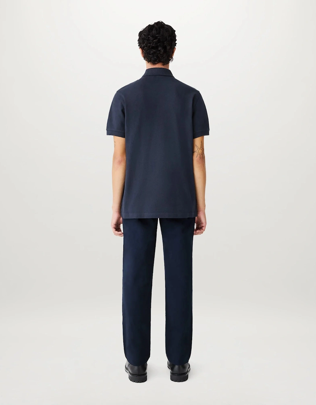 Belstaff Mens Logo Polo - Dark Ink