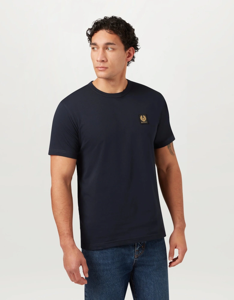 Belstaff Mens Icon Logo T-Shirt - Dark Ink