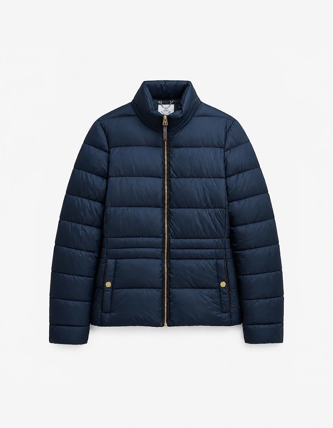 Joules Women's Blue Paddock Puffer Jackets Navy - Size 14