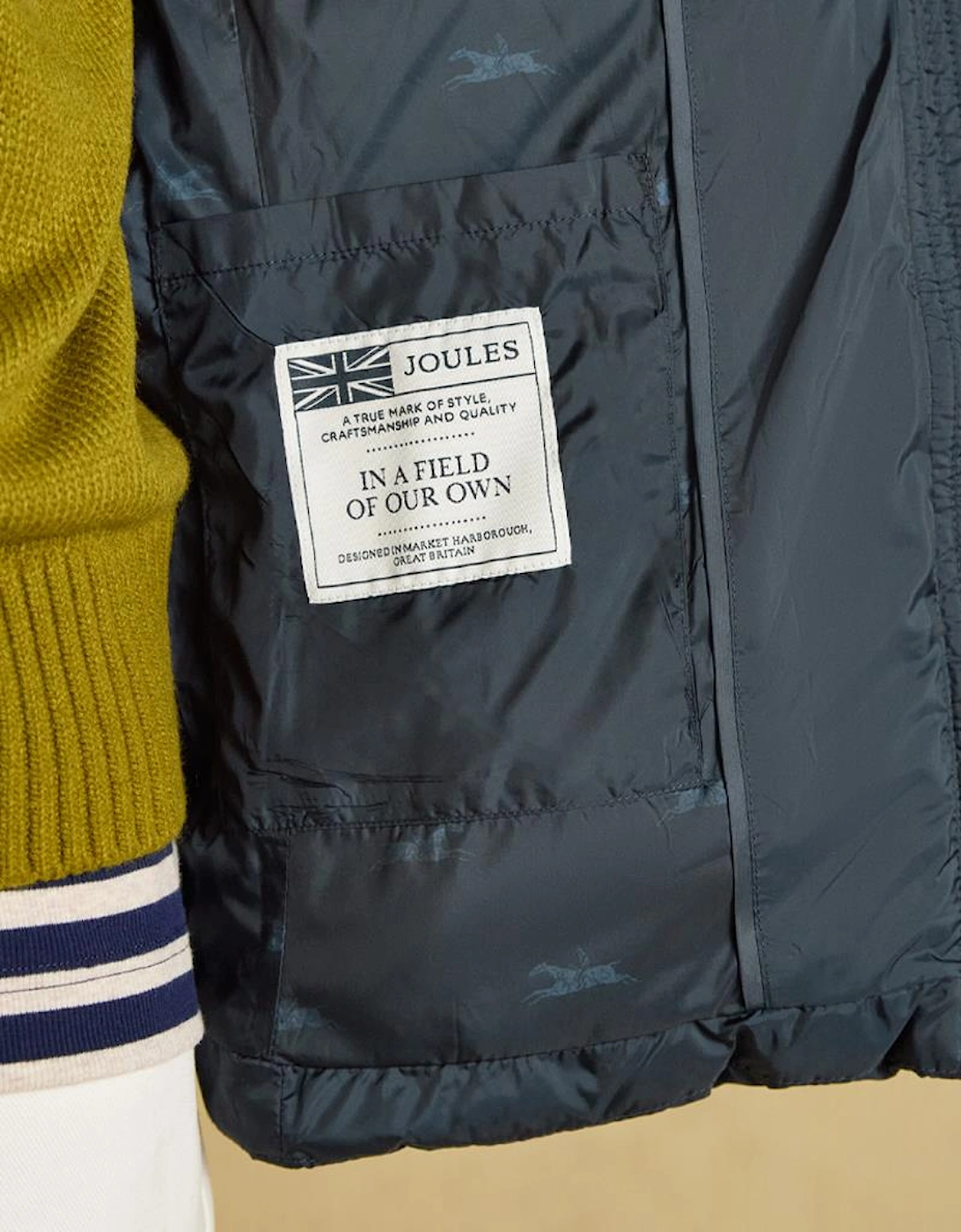Joules PADDOCK Womens Puffer Jackets Navy