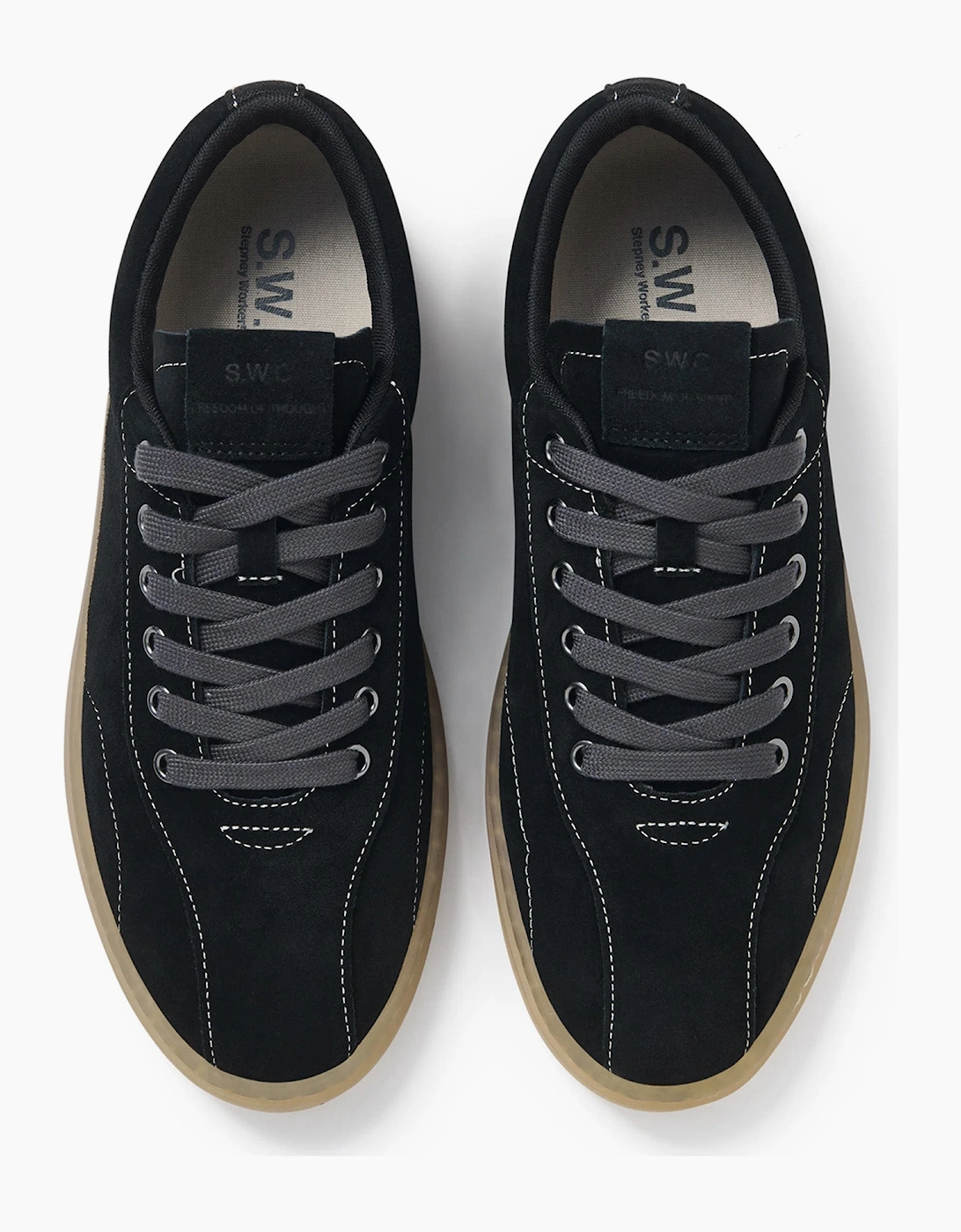 Stepney Workers Club Surma Suede Trainers