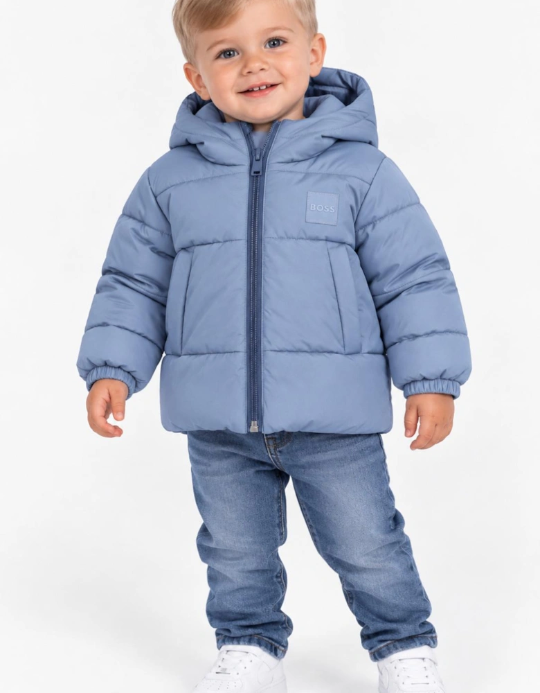 BOSS BABY/TODDLER LAVENDER BLUE JACKET J53508