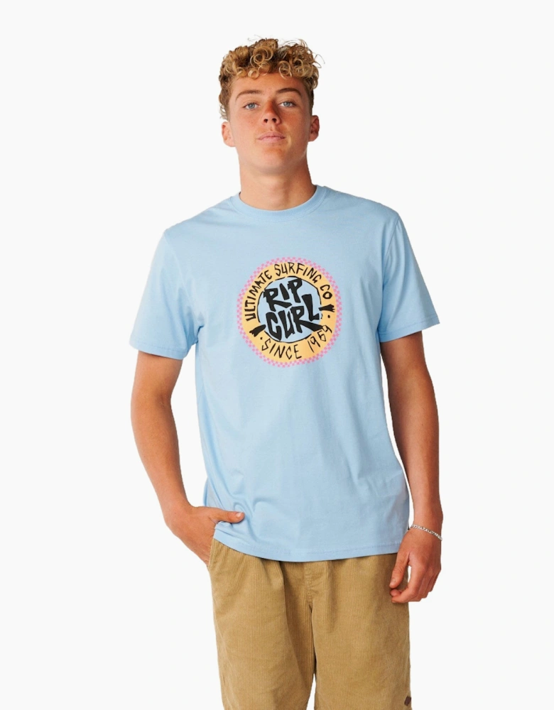 Rip Curl Mens Streamline Circle Logo Short Sleeve T-Shirt