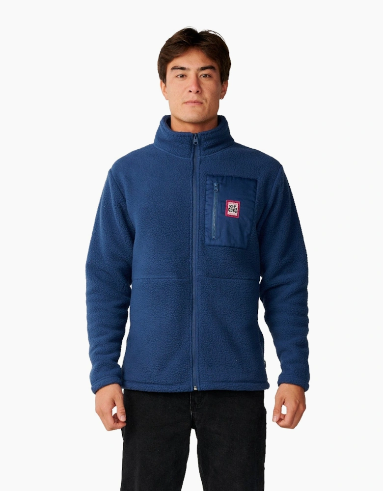Rip Curl Mens Streamline Big Bear Polar Full Zip Fleece