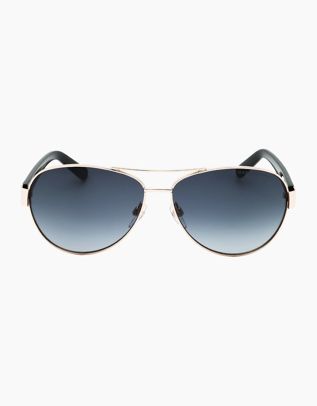 Marc Jacobs Gold Detail Black Sunglasses