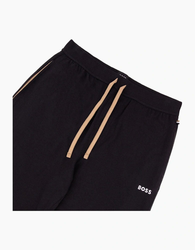Hugo Boss Stretch Cotton Bottoms With Embroidered Logo BLACK 002