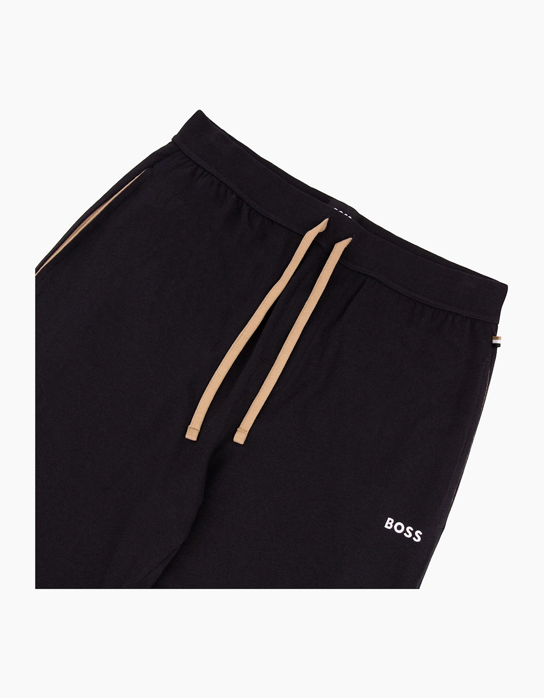 Hugo Boss Stretch Cotton Bottoms With Embroidered Logo BLACK 002