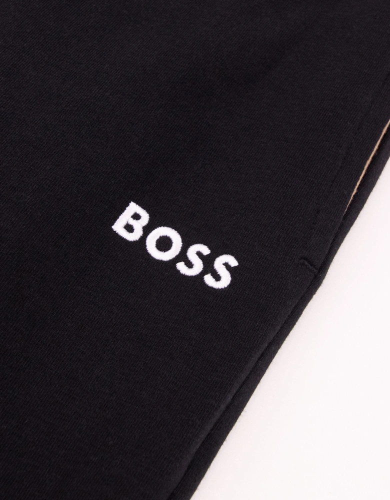 Hugo Boss Stretch Cotton Bottoms With Embroidered Logo BLACK 002