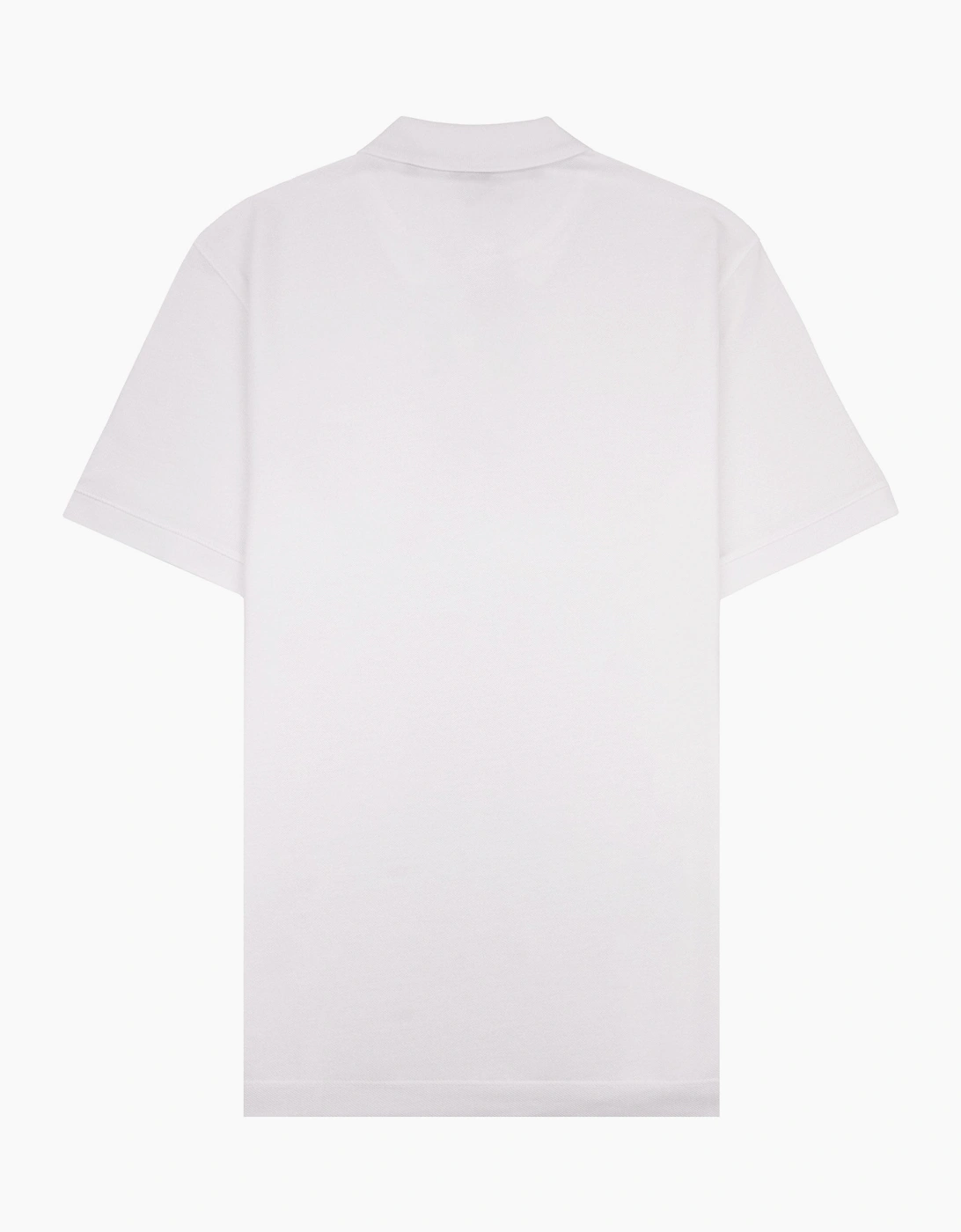 Hugo Boss Pallas Cotton Polo With Embroidered Logo White 100