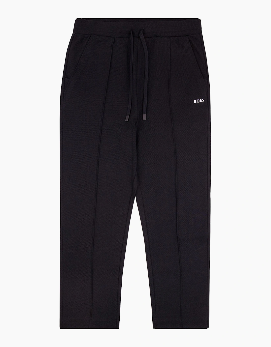 Hugo Boss Jt-Member Hurley Pintuck Pleats Tracksuit Bottoms Black 001