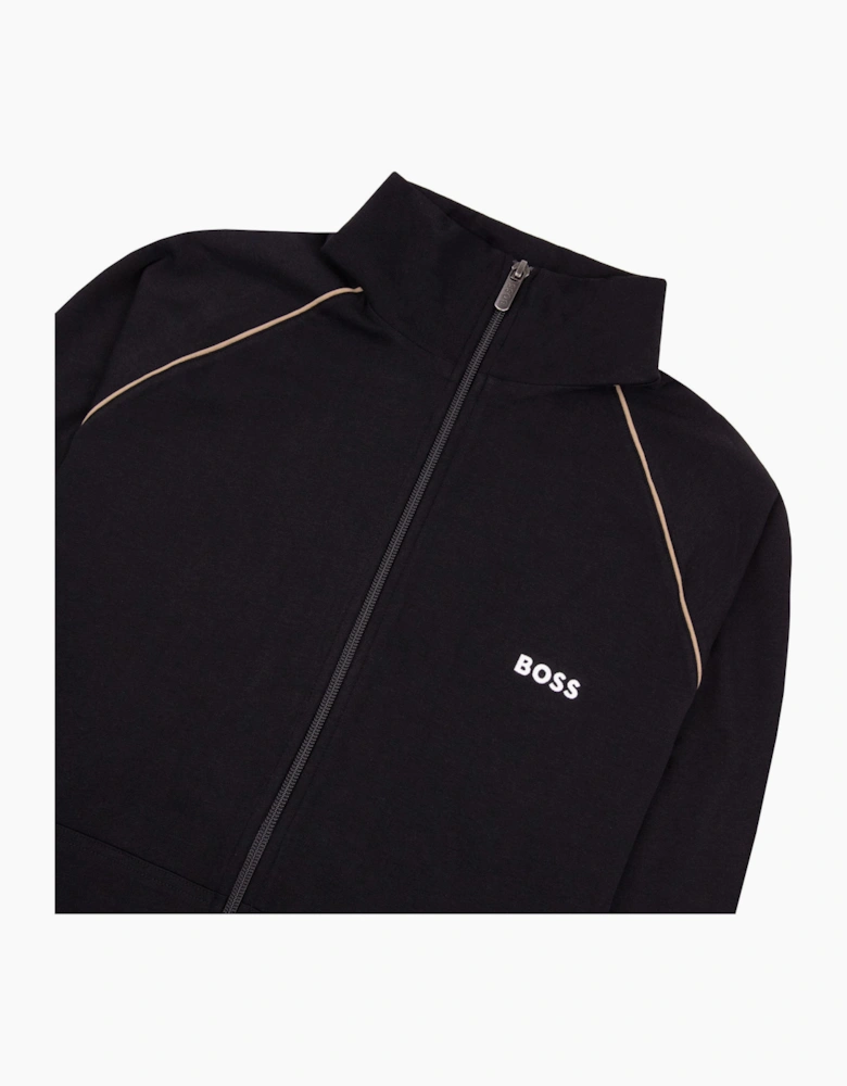 Hugo Boss Mix And Match Zip Jacket Black 002