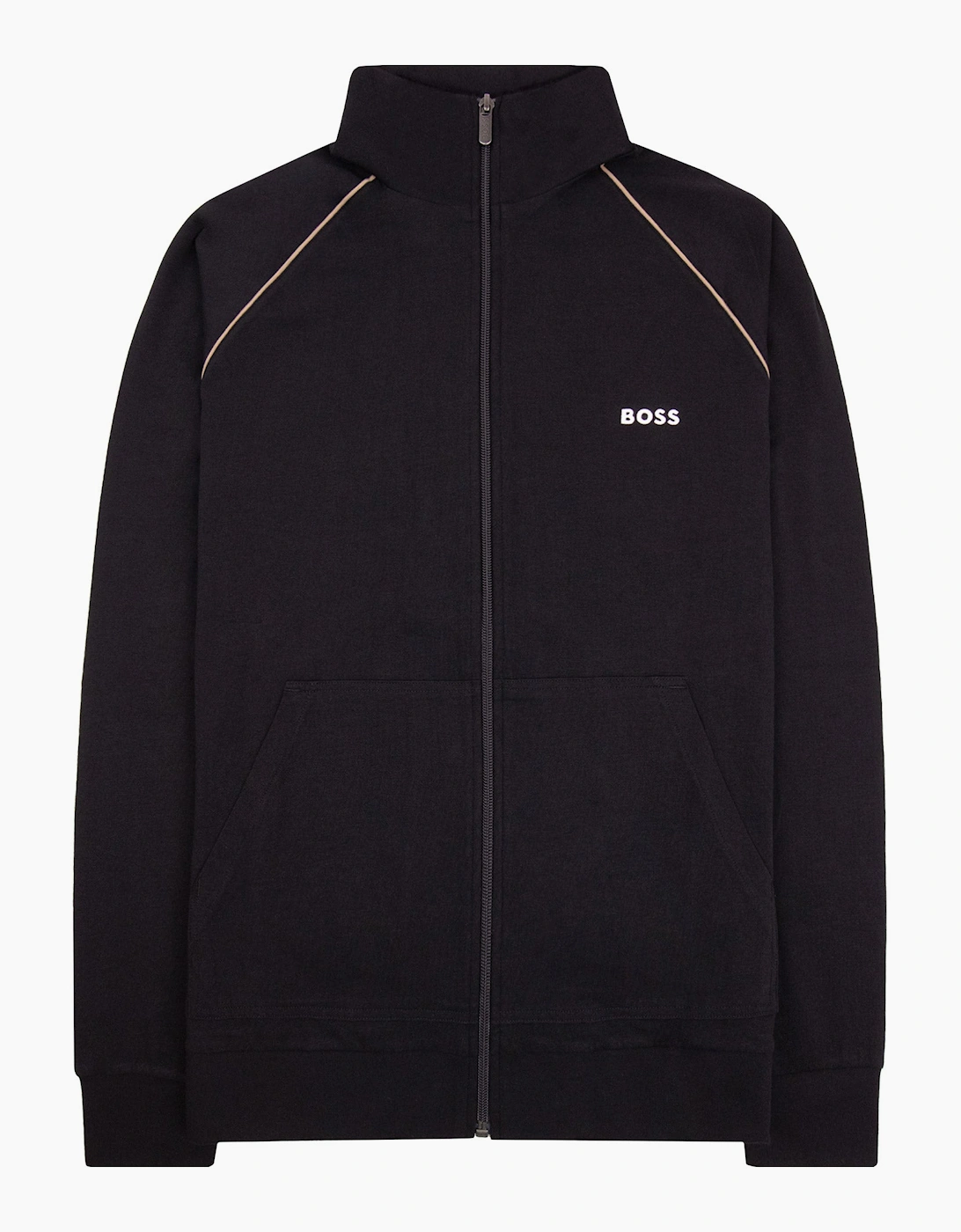 Hugo Boss Mix And Match Zip Jacket Black 002