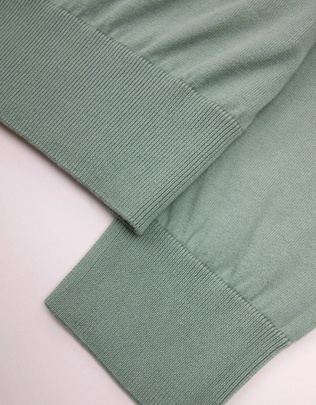 Hugo Boss Cotton Sweater With Polo Collar Green 373