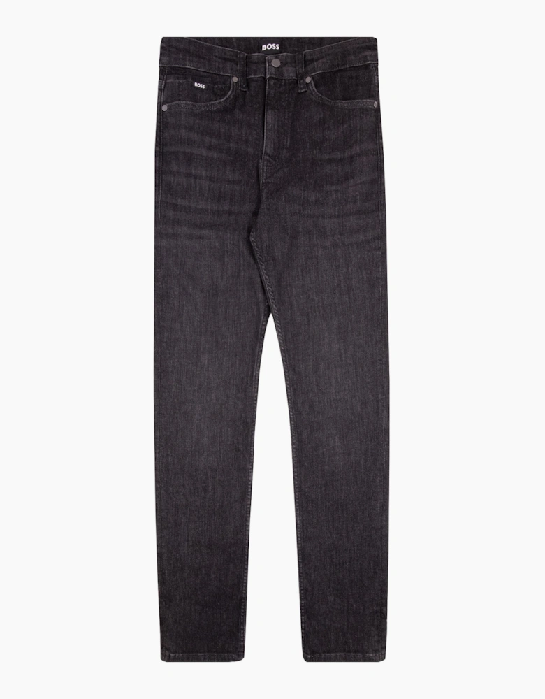 Hugo Boss P-Delaware Wrinkle Resistant Slim Fit Jean Black 008