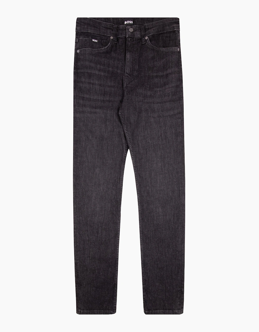 Hugo Boss P-Delaware Wrinkle Resistant Slim Fit Jean Black 008