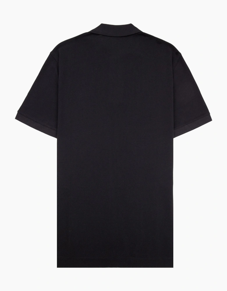 Hugo Boss Pallas Cotton Polo With Embroidered Logo Black 001