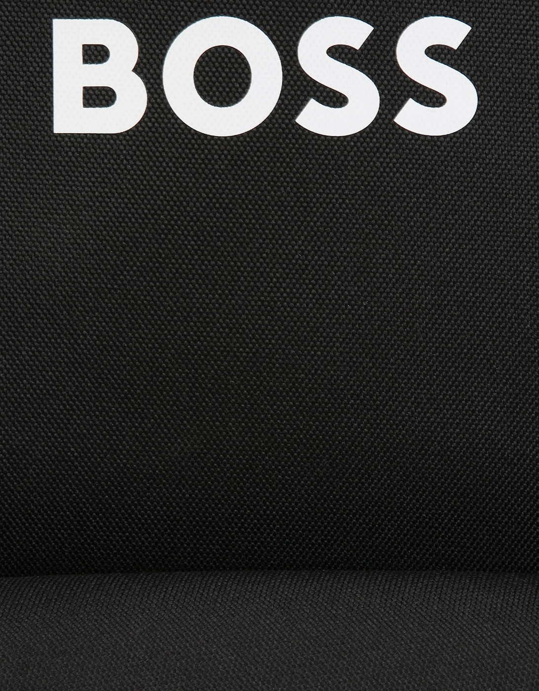 BOSS Kids Logo Print Backpack in Black (38cm)