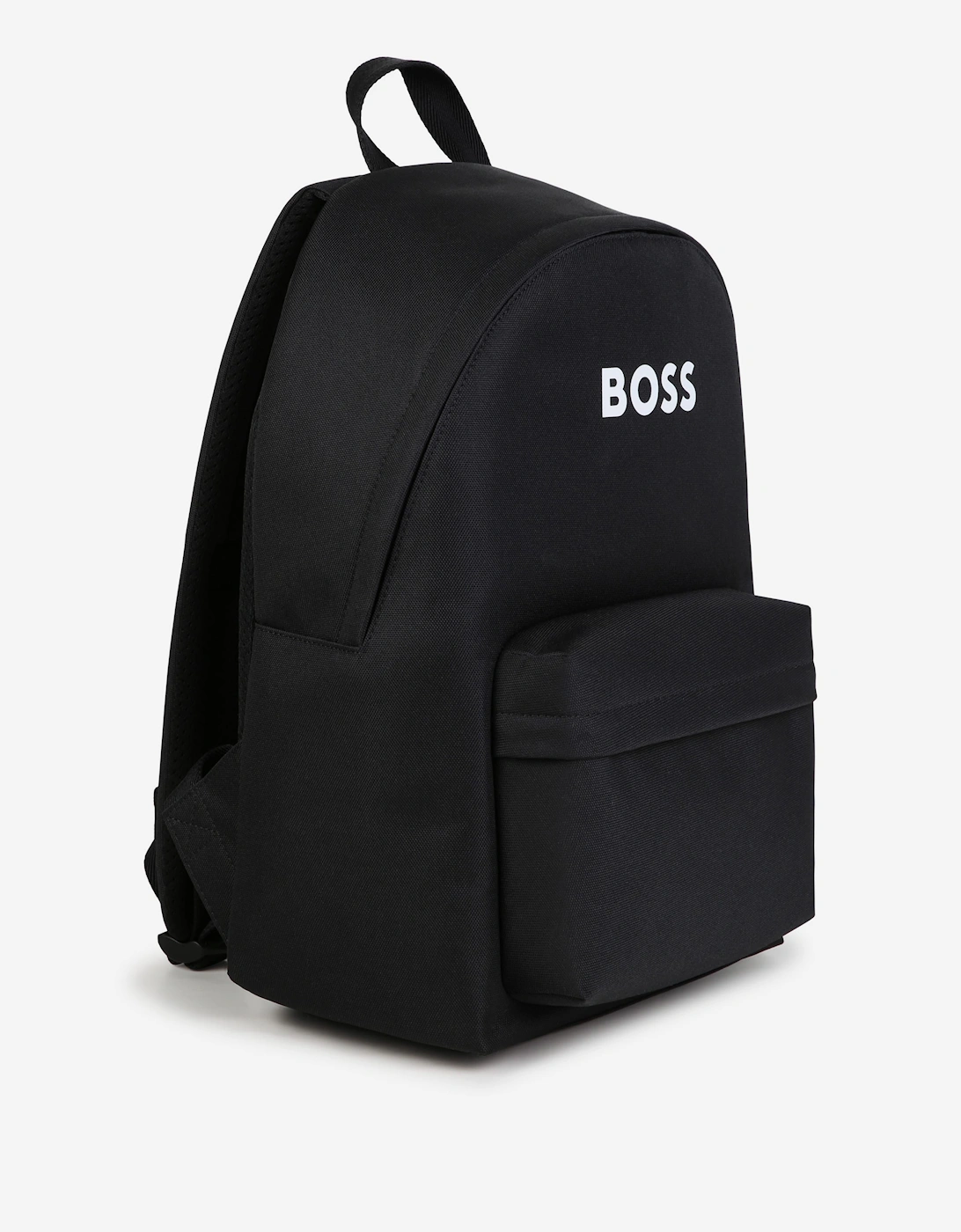 BOSS Kids Logo Print Backpack in Black (38cm)