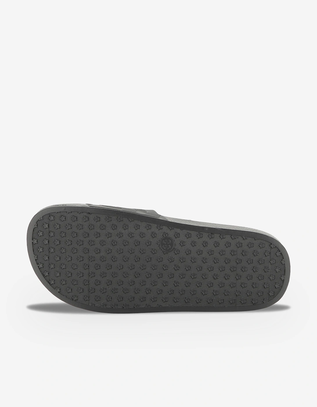 BOSS Boys Logo Sliders in Black